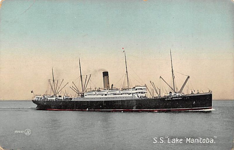SS Lake Manitoba Canadian Pacific Ship Unused 