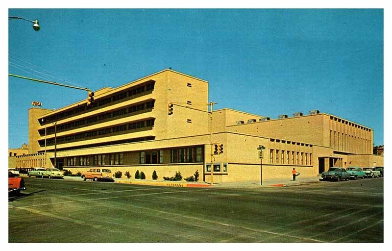 Postcard HOTEL SCENE El Paso Texas TX AR3202