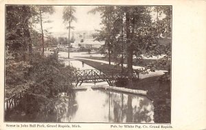 John Ball Park Scene - Grand Rapids, Michigan MI  