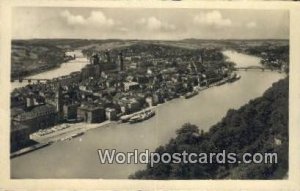 Blick von Oberhaus auf die Stack Passau Germany 1940 