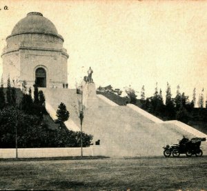 McKinley Memorial Model T Canton Ohio OH 1908 DB Postcard