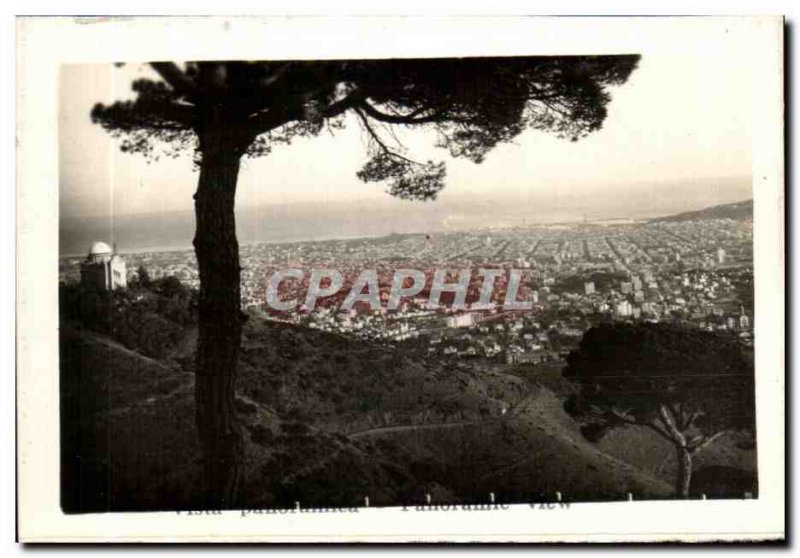 Postcard Modern Barcelona Panorama