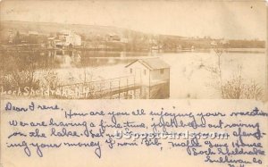 Birds Eye View - Loch Sheldrake, New York NY Postcard