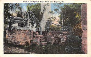 Ruins of Old Spanish Sugar Mills New Daytona - Daytona, Florida FL  