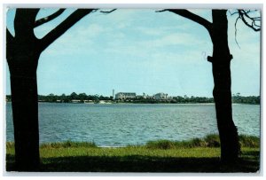 1974 View Of Halifax River Ormond Beach Florida, US Postal Service FL Postcard