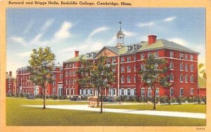 Barnard & Briggs Halls in Cambridge, Massachusetts Radcliffe College.