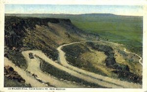 La Bajada Hill in Santa Fe, New Mexico