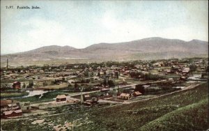 Pocatello Idaho ID Bird's Eye View c1910 Vintage Postcard