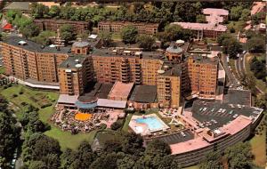 Washington, D.C.    SHOREHAM HOTEL-MOTOR INN   Aerial View    Roadside Postcard