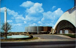 USA The First Christian Church Oklahoma City Oklahoma Chrome Postcard C033