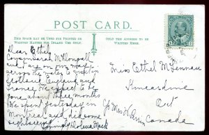 dc1626 - Steamer ATHEMIA Postcard 1911 Donaldson Line