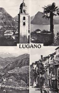 Switzerland Lugano Multi View 1957 Photo