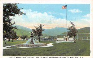 Carter Notch and Mt Moriah, Gorham White Mountains, New Hampshire, USA Founta...