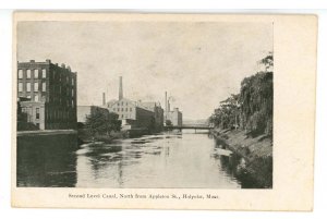 MA - Holyoke. Second Level Canal north from Appleton Street