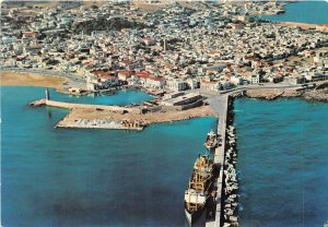 Lot159 greece crete ship rethymnon a view by air