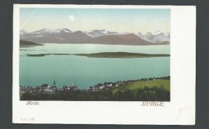 Ca 1899 PPC Molde Norway Mountains & Seas Mint