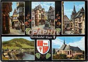 Modern Postcard Bernkastel panorama