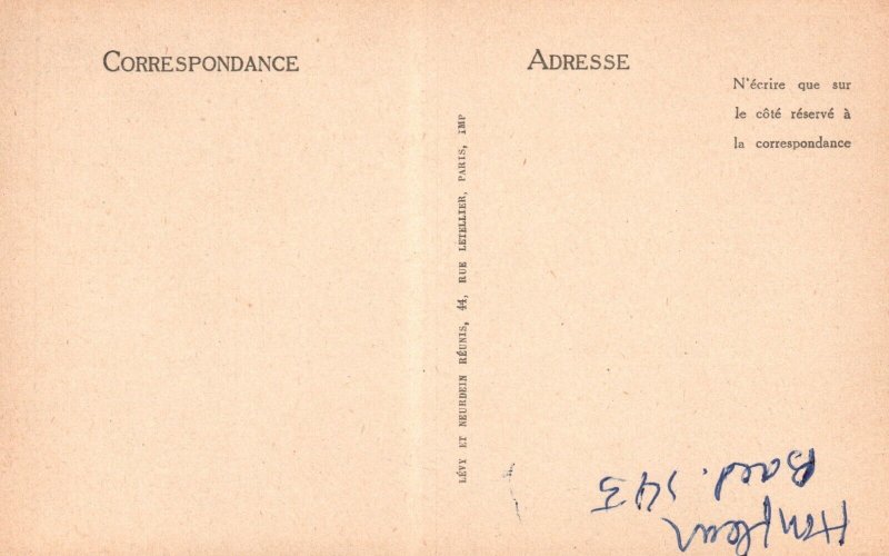 Vintage Postcard 1910's Honfleur La Lieutenance France