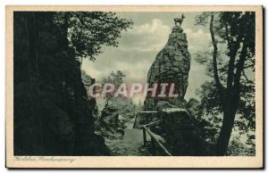 Old Postcard Karlsbad Hirschensprung