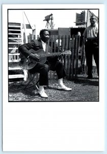 MUDDY WATERS Musician Guitar Singer NEWPORT, R.I. 1960 ~  4x6 *Repro* Postcard