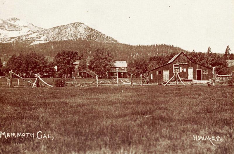 CA - Mammoth. Wildasinn Hotel & Homestead, circa 1890-1917  (Reproduction)