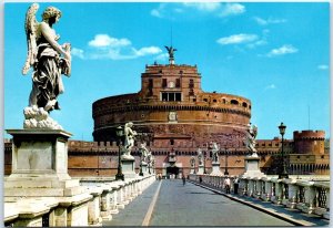 Postcard - Castle of the Holy Angel - Rome, Italy