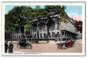 c1910 United States Hotel Saratoga Springs New York NY Vintage Unposted Postcard