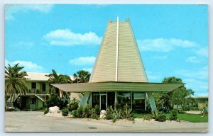 ST. PETERSBURG BEACH, Florida FL ~ Roadside NORMANDY MOTEL APARTMENTS Postcard
