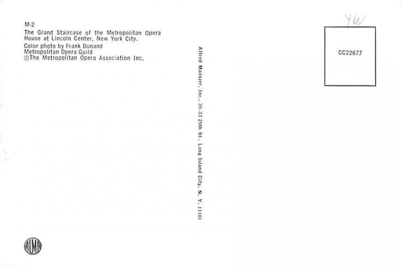 The Metropolitan Opera House At, Lincoln Center   