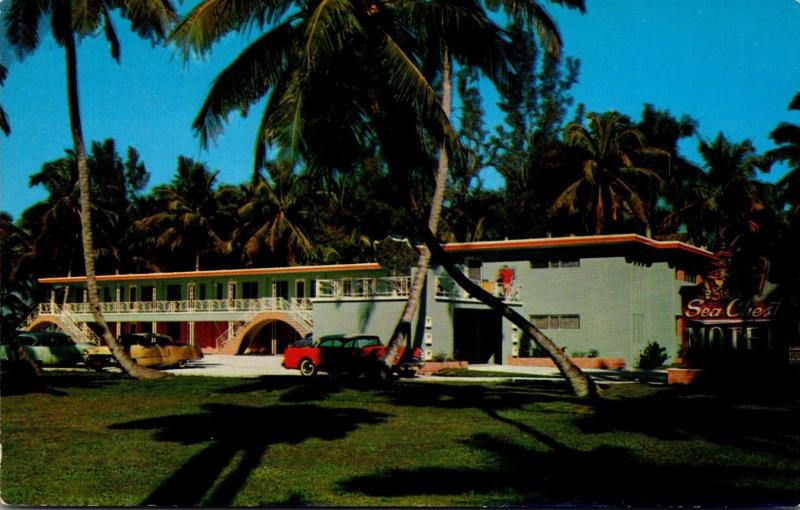 Florida Fort Myers Sea Chest Motel 1960