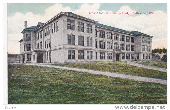 PLATTEVILLE , Wisconsin , 00-10s ; New State Normal School