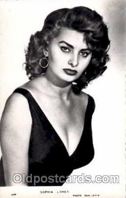Sophia Loren Actress / Actor Unused 