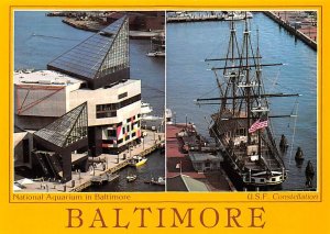 National Aquarium, U. S. F. Constellation Baltimore, Maryland MD