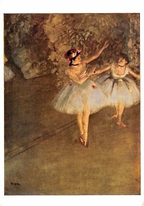 Edgar Degas   Two Dancers on the Stage 