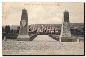 Old Postcard Verdun Entree military Cimetiere du Faubourg Pave