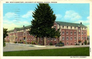 Eugene, Oregon - The Men's Dormitory at University of Oregon - in 1941