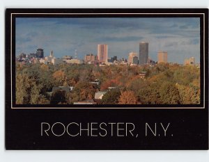 Postcard Panorama Of Rochester, New York