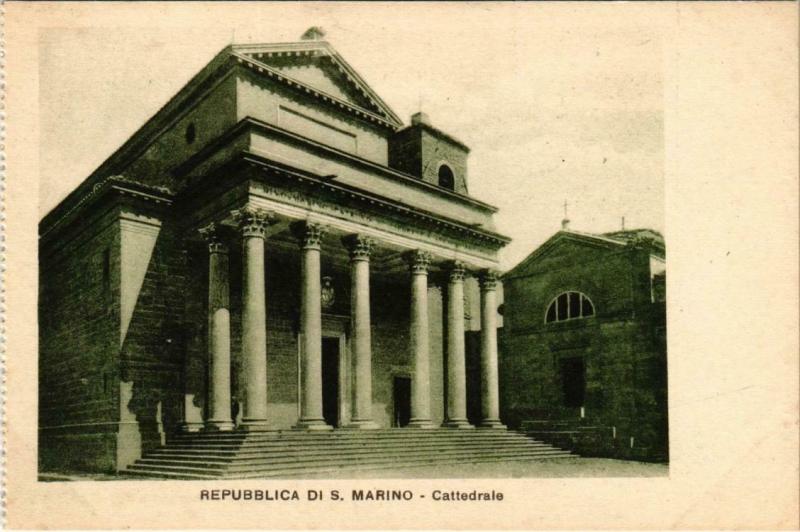 CPA Republica di S. Marino Cattedrale SAN MARINO (801727)