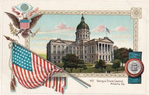 ATLANTA, Georgia, 1900-1910s; Georgia State Capitol