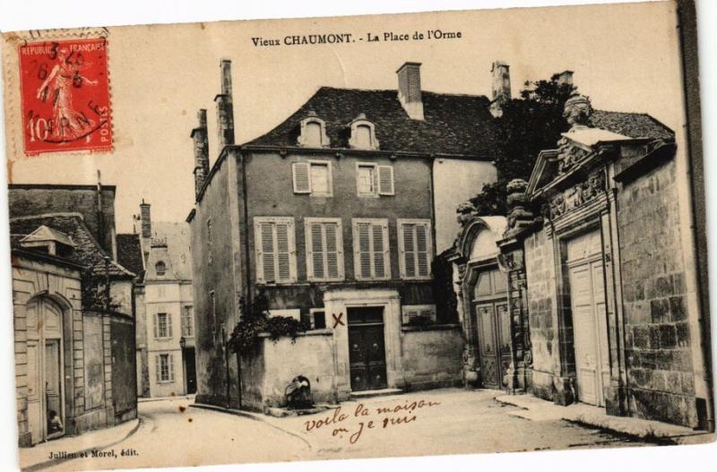 CPA Vieux CHAUMONT - La Place de l'Orme (245497)