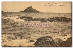 Old Postcard Brittany Picturesque Val Andre The Verdelet