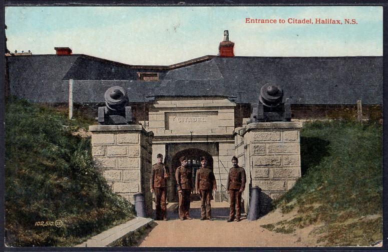 Entrance to Citadel,Halifax,Nova Scotia,Canada