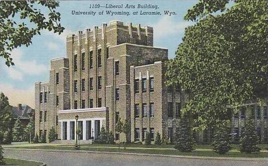 Wyoming Laramie University Of Wyoming Liberal Arts Building