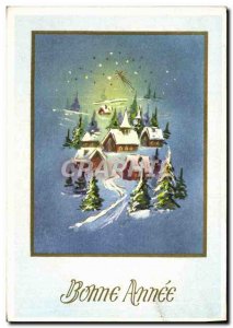 Modern Postcard Happy New Year