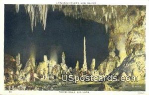 Totem Poles, Big Room in Carlsbad Caverns, New Mexico
