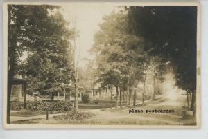 WEST WINFIELD, NEW YORK NORTH MAIN STREET' RPPC POSTCARD