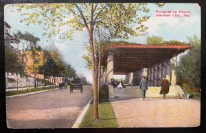 Vintage Postcard 1907-1915 Pergola on Paseo, Kansas City, Missouri (MO)