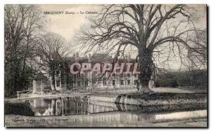 Postcard Old Serquigny Eure Le Chateau