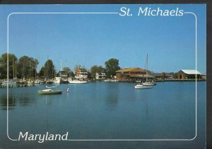 America Postcard - St Michaels, Baltimore, Maryland   MB2492