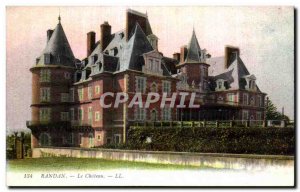 Old Postcard Randan Chateau